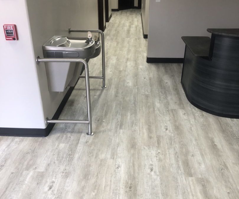 Commercial Laminate Flooring – Office Lobby