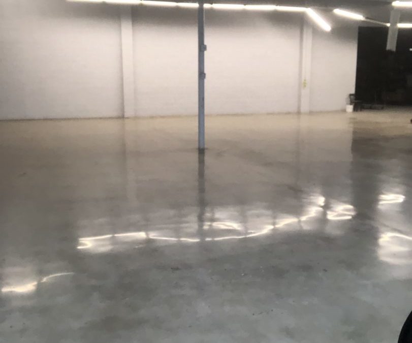 Epoxy Finished Concrete Flooring