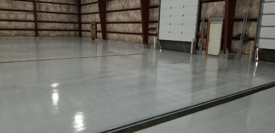 Coated & Sealed Concrete Floor